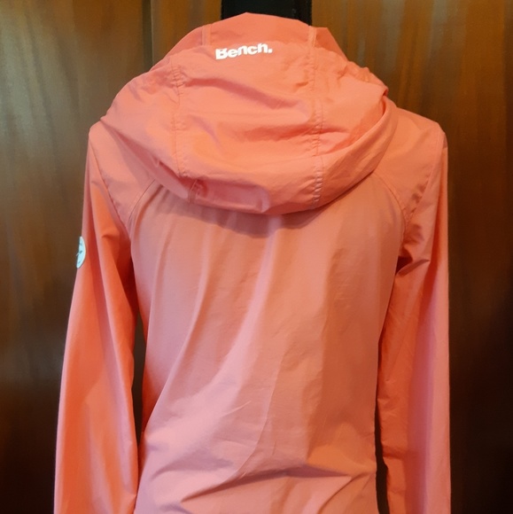 Bench Coral Hooded Windbreaker Size Xs - Picture 5 of 8